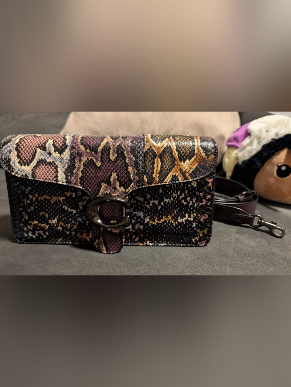 Coach Tabby 26 w/ snakeskin multi color.